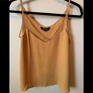 Mustard tank top